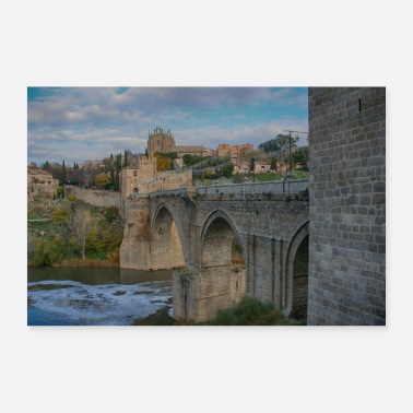Spanien Broen i Toledo / Spanien - Poster