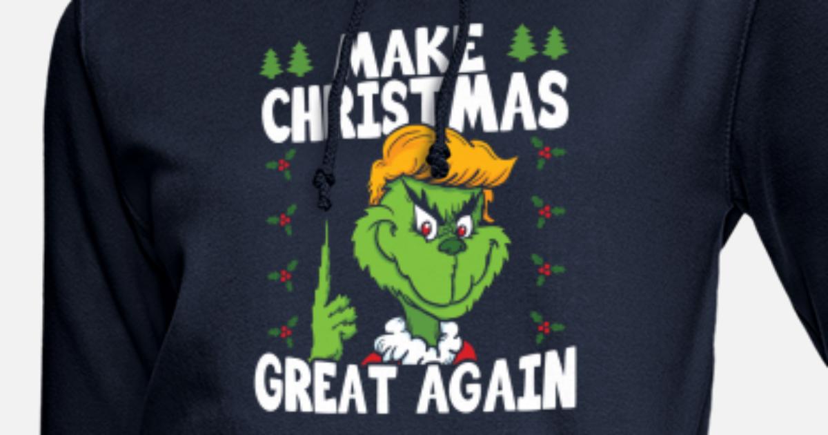 Womens Mens Donald Trump lustig machen Weihnachten Pullover großartig wiede T4D4
