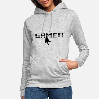 Konsole Cooles Gamer Shirt, Cursor - Frauen Hoodie