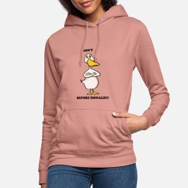 Angry Bird Ente Donald Duck Herren Damen Sweatshirt Hoody Pullover 
