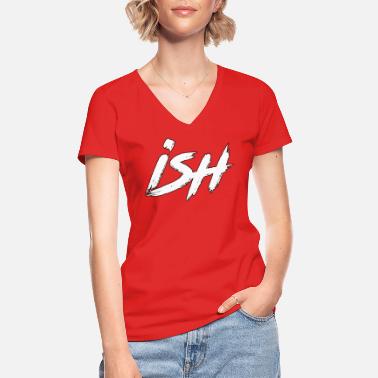 Wear iSH Wear - Klassisk T-skjorte med V-hals for kvinner