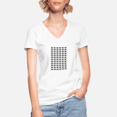Ny ny ny ny - T-shirt classique col V Femme