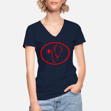 Stethoscope stethoscope - Classic Women’s V-Neck T-Shirt