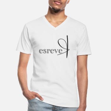 Reverse Reverse - Männer-T-Shirt mit V-Ausschnitt