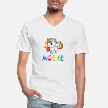 Mosh Unicorn Moshe - T-shirt col V Homme