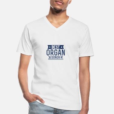 Organisation Organe organe donneur d’organes Organe de donneur d’organes - T-shirt col V Homme