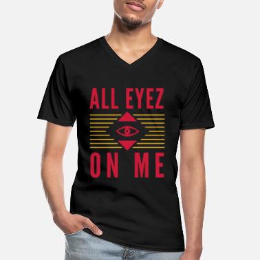 2pac All Eyez on Me 2Pac - Camiseta con cuello de pico hombre
