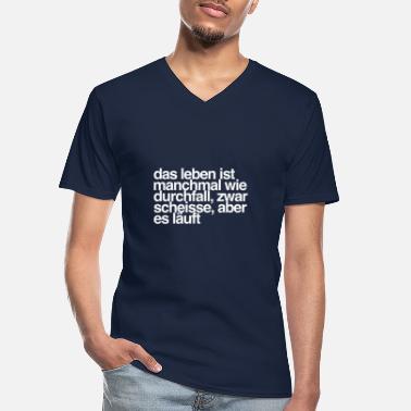 Toilettenhumor Toilettenhumor - Männer-T-Shirt mit V-Ausschnitt