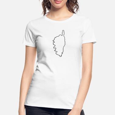 Korsika Korsika - Frauen Premium Bio T-Shirt