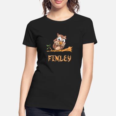 Finley Eule Finley - Frauen Premium Bio T-Shirt