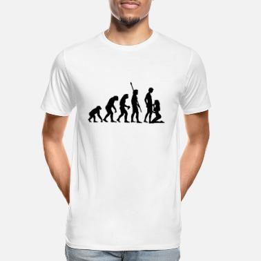Kina evolution_sucks_a_1c - Premium økologisk T-skjorte for menn