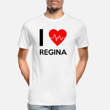 Regina J&#39;aime Regina - I Love Regina - T-shirt bio Premium Homme