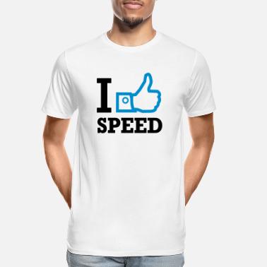 Speed Thumbs up - Speed - Miesten premium luomu-t-paita