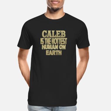 Caleb Caleb - Premium økologisk T-skjorte for menn