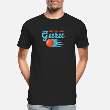 Bowling Gutter Ball Guru Funny bowling - T-shirt bio Premium Homme