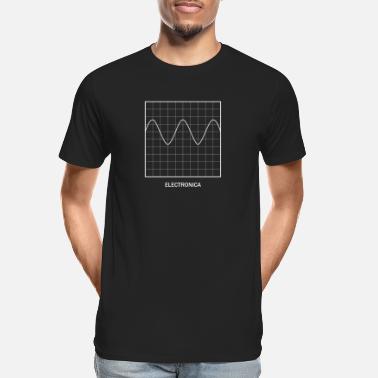 Electronica ELECTRONICA AMPLITUDE - Men’s Premium Organic T-Shirt