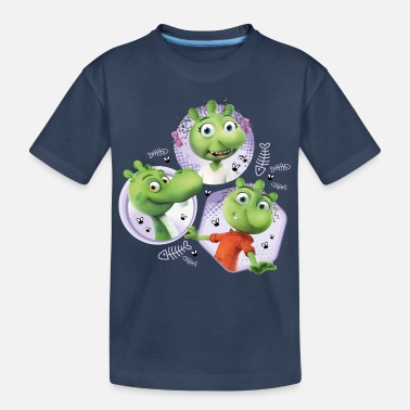 Die Olchis Mit Drache Feuerstuhl Kinder Premium T-Shirt 