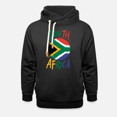 Africa South Africa - Unisex Shawl Collar Hoodie