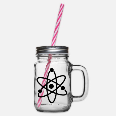 Atom Atom - Henkelglas mit Schraubdeckel