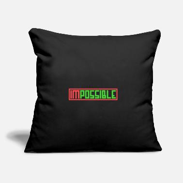 Sayings Saying Sayings Typography - Sofa pillow with filling 45cm x 45cm
