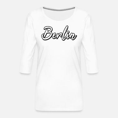 Bln Berlin - Frauen Premium 3/4-Arm Shirt