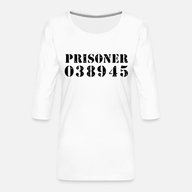 Vankka vanki / vanki - Naisten premium 3/4-hihainen paita