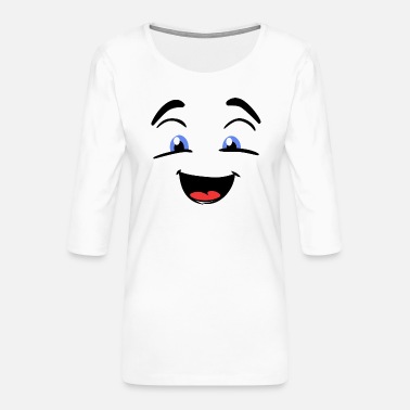 Emoji emoji - Women&#39;s Premium 3/4-Sleeve T-Shirt