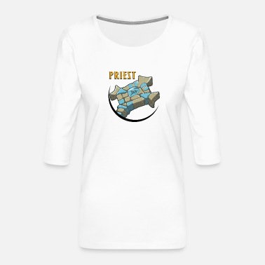 Priest Priest - Women&#39;s Premium 3/4-Sleeve T-Shirt