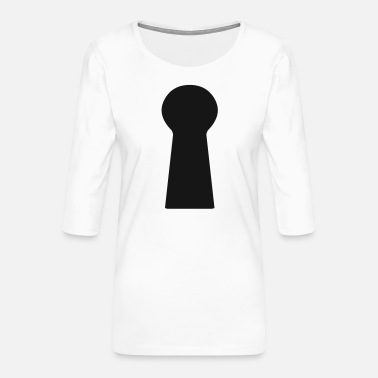 Avaimenreikä Avaimenreikä - Naisten premium 3/4-hihainen paita