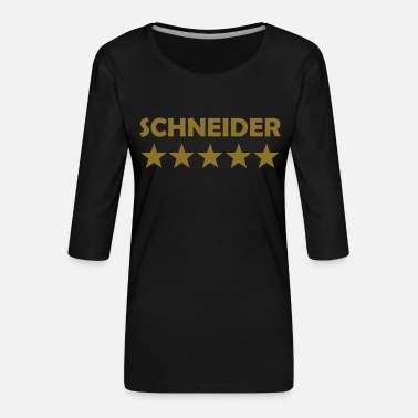 Schneider schneider 5 star - Premium T-skjorte med 3/4 erme for kvinner