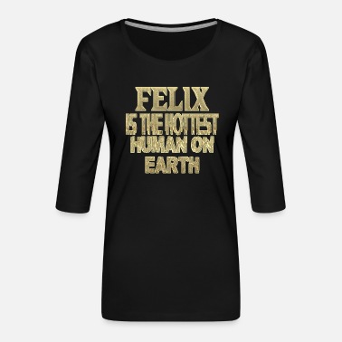 Felix Felix - Premium T-skjorte med 3/4 erme for kvinner
