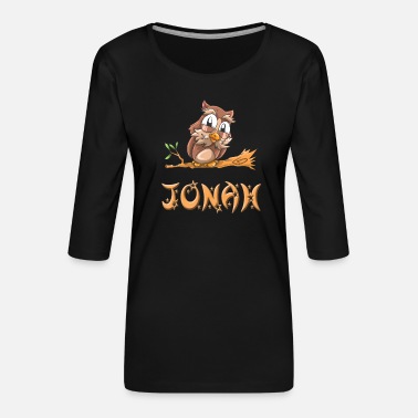 Jonah Hibou Jonah - T-shirt Premium manches 3/4 Femme