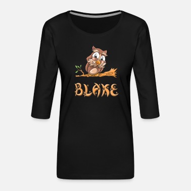 Blake Hibou Blake - T-shirt Premium manches 3/4 Femme
