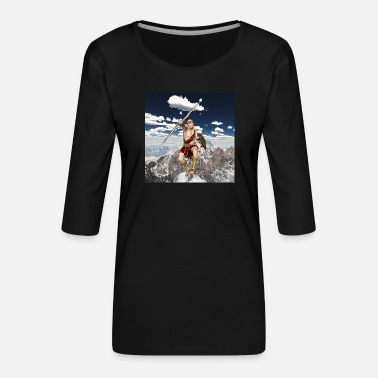 Mythology Greek god Zeus, Greek mythology - Women&#39;s Premium 3/4-Sleeve T-Shirt