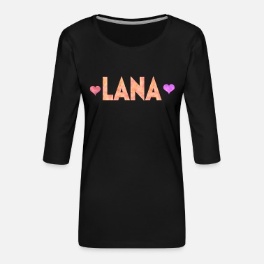 Lana Del Ray Lana - Women&#39;s Premium 3/4-Sleeve T-Shirt