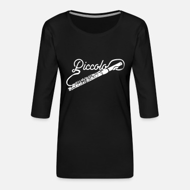 Piccolo piccolo - Premium T-skjorte med 3/4 erme for kvinner