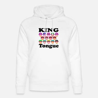 Kingtongue - The king of drawn language - Unisex Organic Hoodie