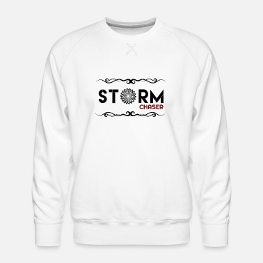 Sturm Ich liebe Stürme, Sturm, Sturm Hoodies, Sturm-T-Shirt - Männer Premium Pullover