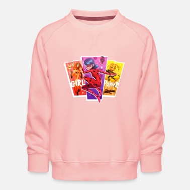 Miraculous Girl Power Ladybug Superheroes - Kids&#39; Premium Sweatshirt