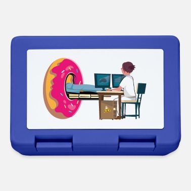 Kobieta Manip Radio Scanner Irm Donut Radiologia - Pudełko na lunch