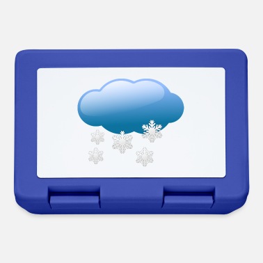 Snowfall Cloud with snowfall - Lunchbox