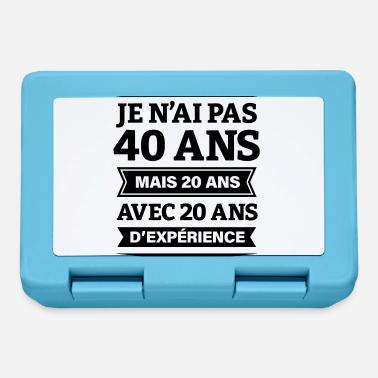 Boites A Gouter Homme 40 Ans A Acheter En Ligne Spreadshirt