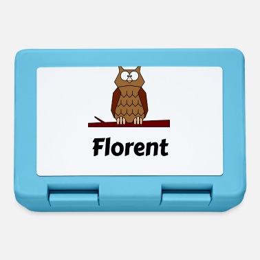 Florent Børn Skole Født Owl Motiv Florent - Madkasse