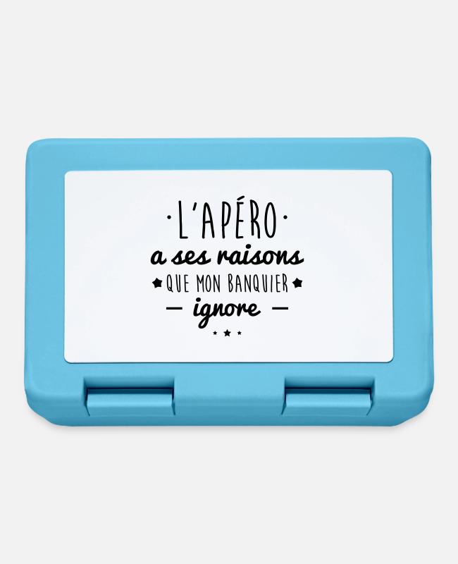 L Apero A Ses Raisons Humour Alcool Citations Boite A Gouter Spreadshirt