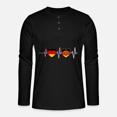 Ossi East Germany GDR Heartbeat - Henley long-sleeved shirt
