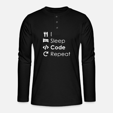 Programming Programming - Henley long-sleeved shirt