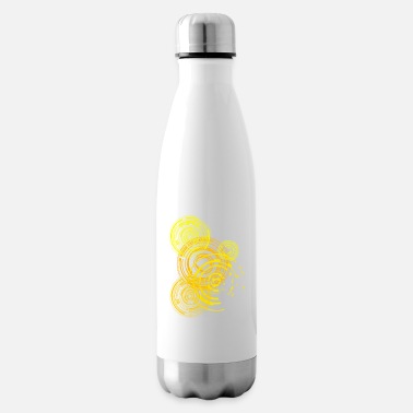 Grungy Grungy Circles - Insulated Water Bottle