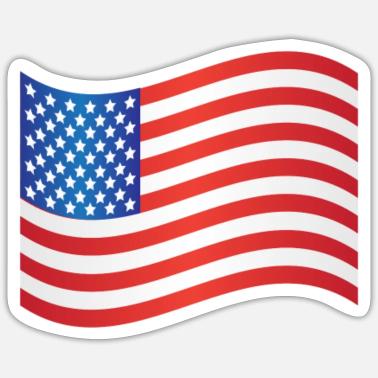 American Flag Stickers | Unique Designs | Spreadshirt