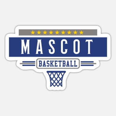 Mascot Mascot Basketball - Sticker