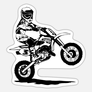 Kid Kids motocross - KIDS MX - Sticker